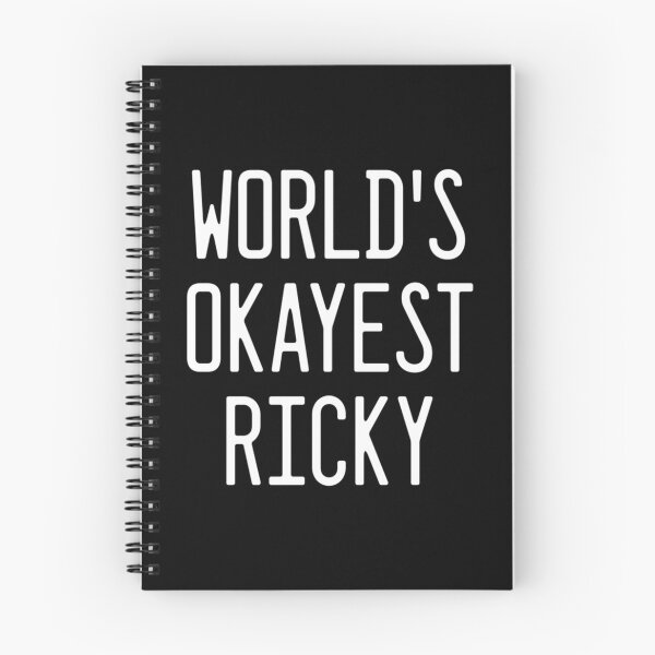 Item preview, World'S Okayest Ricky designed and sold by merchwemam.