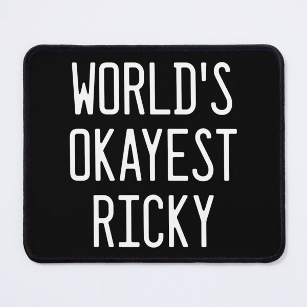 Item preview, World'S Okayest Ricky designed and sold by merchwemam.