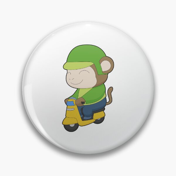 Aperçu de l'œuvre Scooter Monkey créée et vendue par Snabdesign84.