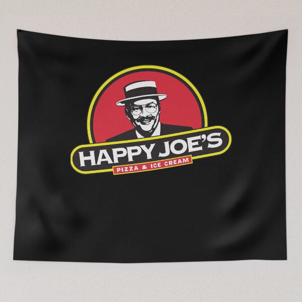 Aperçu de l'œuvre Pizza et glaces Happy Joe's Logo créée et vendue par Magicaldesignh.