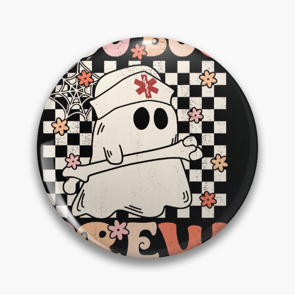 Item preview, Groovy Boo Boo Crew Nurse Ghost Halloween designed and sold by HaytamShop.