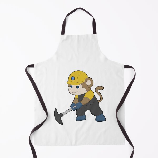 Item preview, Monkey Miner Pickaxe Mining designed and sold by Snabdesign84.