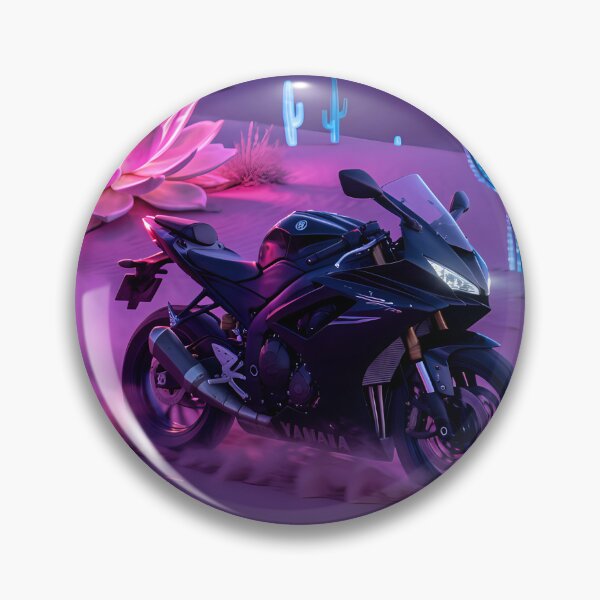 Item preview, Neon Desert: a motorcycle ride through a luminous reverie designed and sold by VoidVeilStudio.