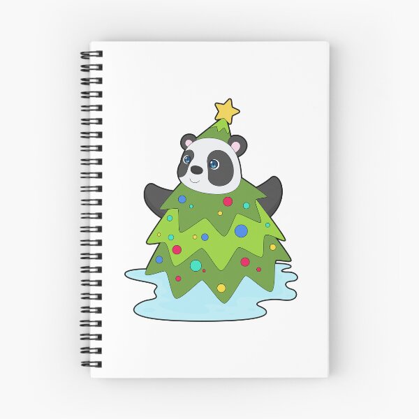 Item preview, Panda Christmas Christmas tree designed and sold by Snabdesign84.