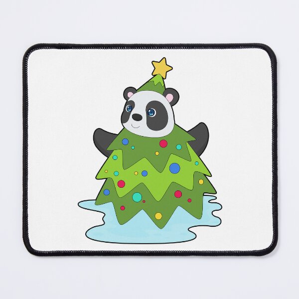 Item preview, Panda Christmas Christmas tree designed and sold by Snabdesign84.