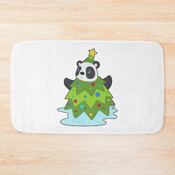 Item preview, Panda Christmas Christmas tree designed and sold by Snabdesign84.