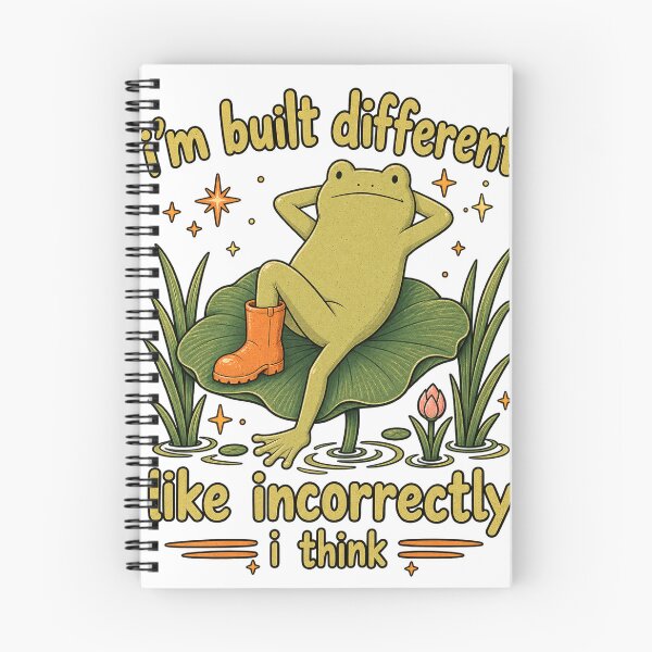 Item preview, Built Different Like Incorrectly Frog designed and sold by KireVeronica.