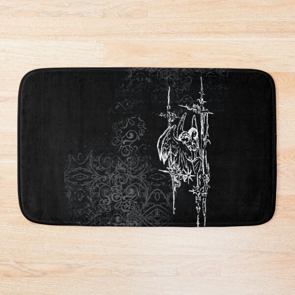 Item preview, Cyber Sigilism Angel: Gothic Damask Cross Aesthetic designed and sold by BrontesWhimsyStore.