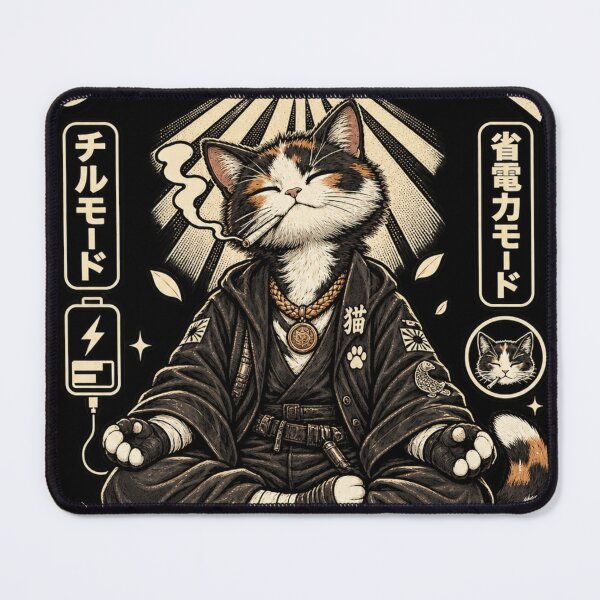 Item preview, Rest Recharge Repeat - Introvert Power Saving Mode Cat designed and sold by BRTHRCNK01.
