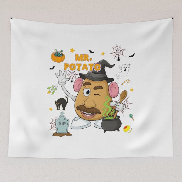 Item preview, Spooky Mr Potato Halloween Witch Cartoon Design designed and sold by PhillipSm15263.