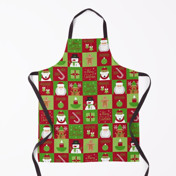 Item preview, Cute Christmas Holiday Pattern with Santa designed and sold by Ekaterina Biserova.