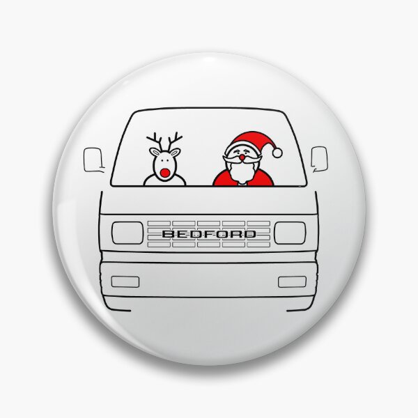 Item preview, Bedford Rascal classic British microvan Christmas special edition designed and sold by soitwouldseem.
