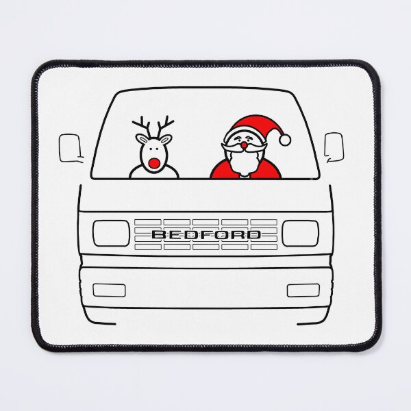 Item preview, Bedford Rascal classic British microvan Christmas special edition designed and sold by soitwouldseem.