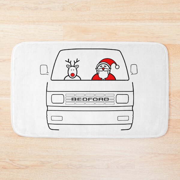 Item preview, Bedford Rascal classic British microvan Christmas special edition designed and sold by soitwouldseem.