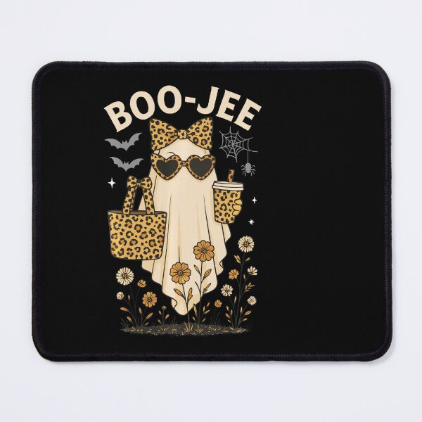 Item preview, Halloween Boujee Ghost Coquette Leopard Coffee designed and sold by HaytamShop.