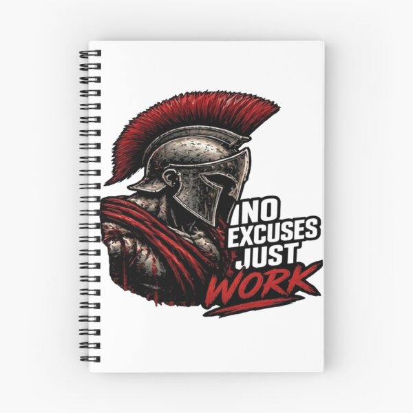 Item preview, Spartan Warrior No Excuses Gym Motivation designed and sold by FABIOLA1970.
