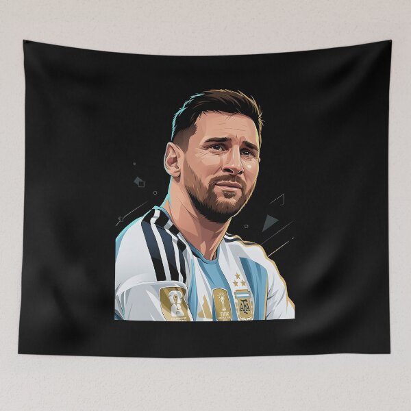 Item preview, Messi vector art designed and sold by Rusdiii.