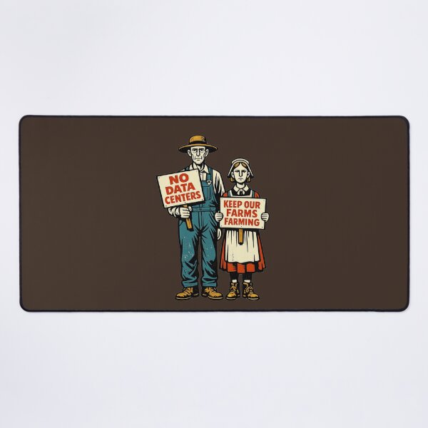Item preview, American Gothic vs Data Centers designed and sold by KungPowUnicorn.