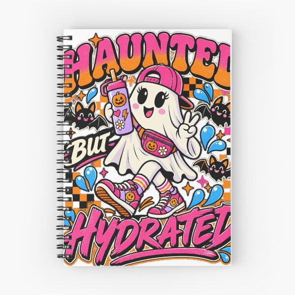 Item preview, Haunted but Hydrated Retro Ghost designed and sold by KireVeronica.