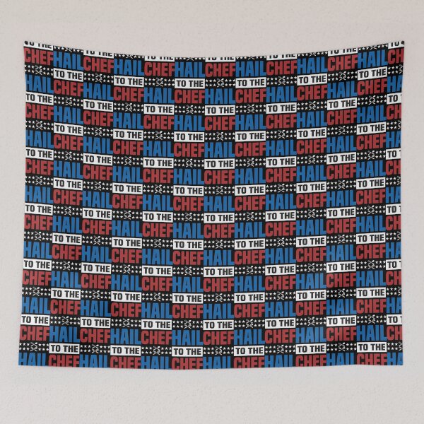 Item preview, HAIL TO THE CHEF - American Flag Motif  designed and sold by Vector-Artist.