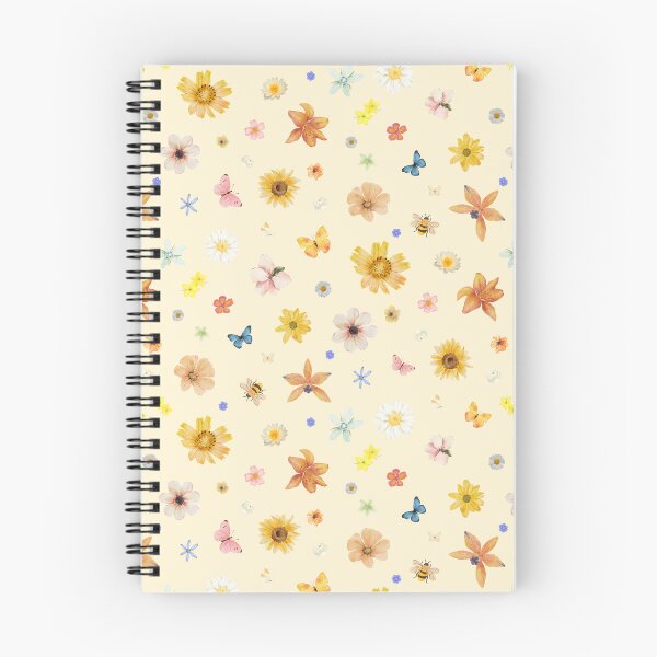 Item preview, Wildflower Butterfly Meadow Floral Pattern designed and sold by jianina-alondra.