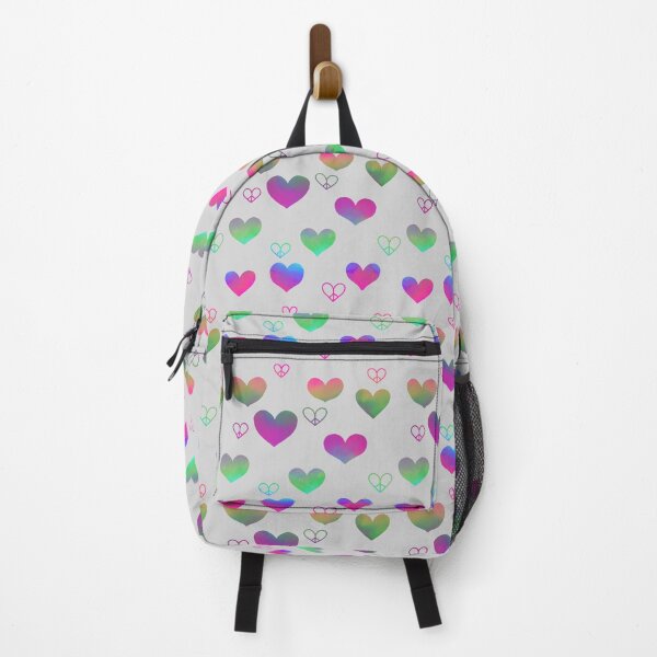 Item preview, Watercolor Gradient Hearts and Peace Signs designed and sold by JaygiesDesign.