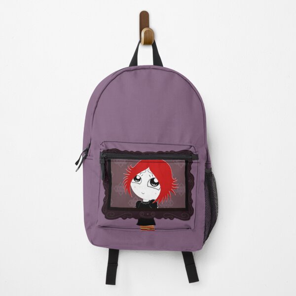 Item preview, Ruby Gloom Holding Picture Frame With Background and Legs designed and sold by QueenAlicorn.