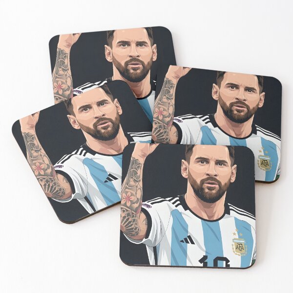 Item preview, Messi vector art designed and sold by Rusdiii.