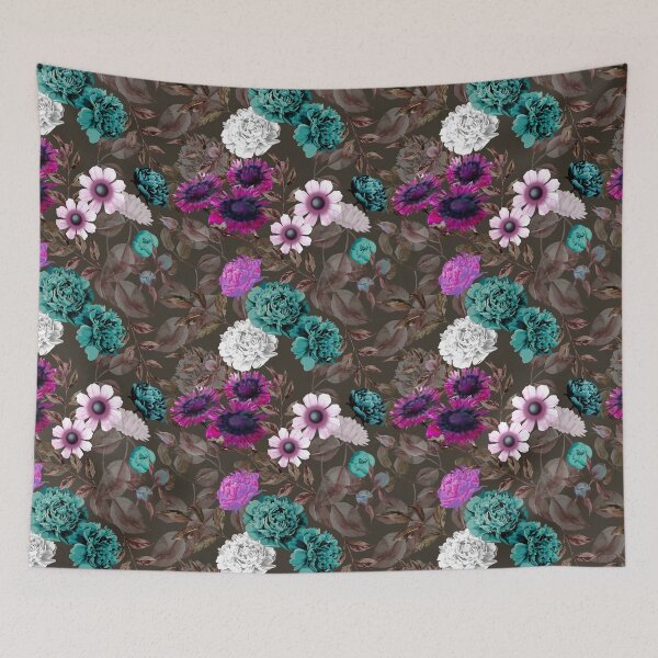 Item preview, blurred flowers designed and sold by Wzorcowisko.