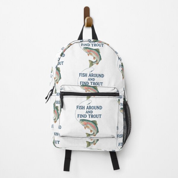 Item preview, Fish Around and Find Trout – Trout Watercolor designed and sold by Pineapple-Tree.
