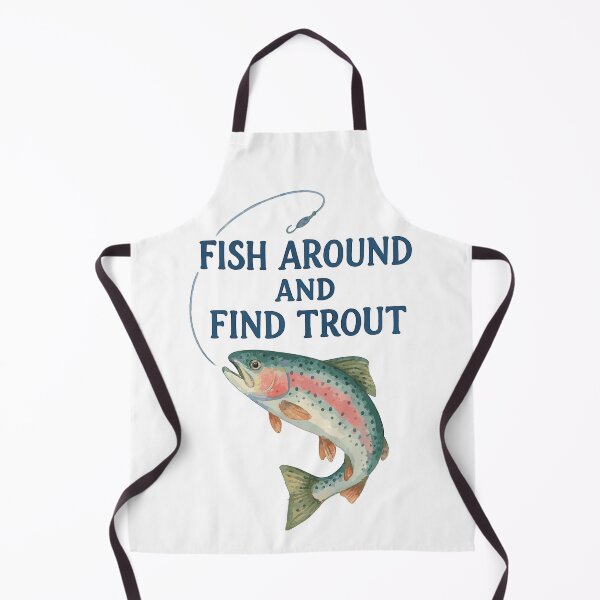 Item preview, Fish Around and Find Trout – Trout Watercolor designed and sold by Pineapple-Tree.