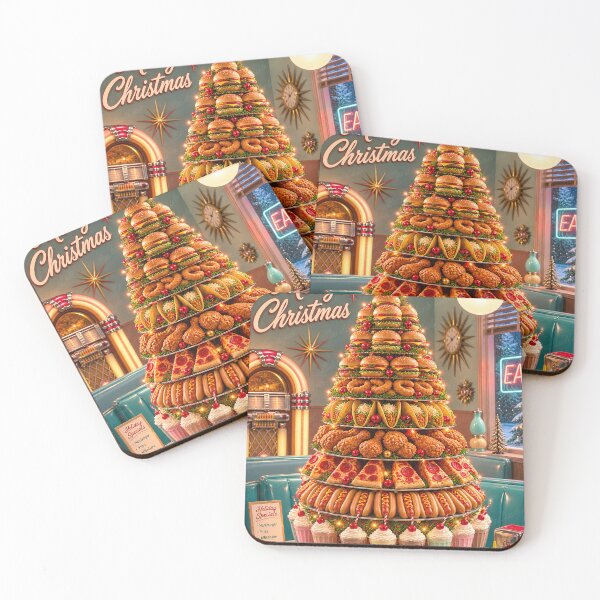 Item preview, Merry Christmas - Fast food Lovers designed and sold by LuluLeb.