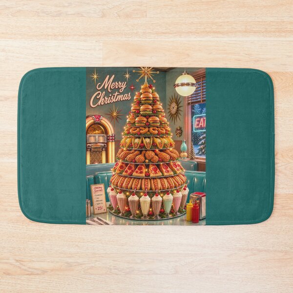 Item preview, Merry Christmas - Fast food Lovers designed and sold by LuluLeb.