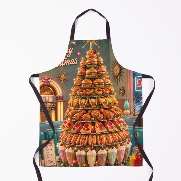 Item preview, Merry Christmas - Fast food Lovers designed and sold by LuluLeb.