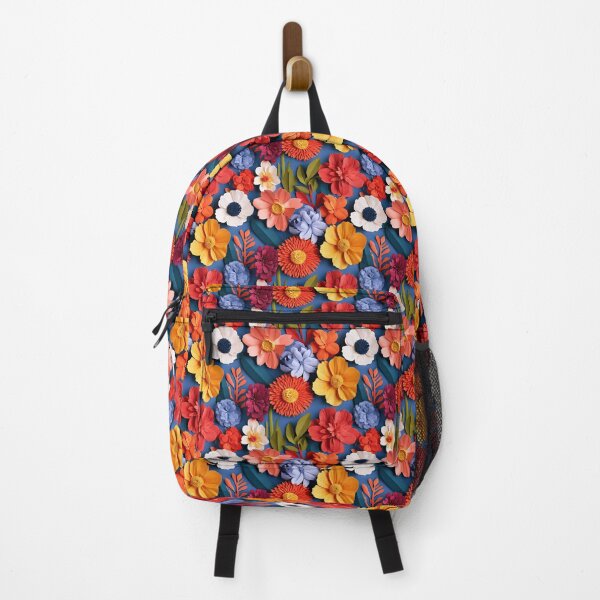 Item preview, Colorful 3D Paper Craft Daisy And Gerbera Floral Pattern designed and sold by igraphixart.