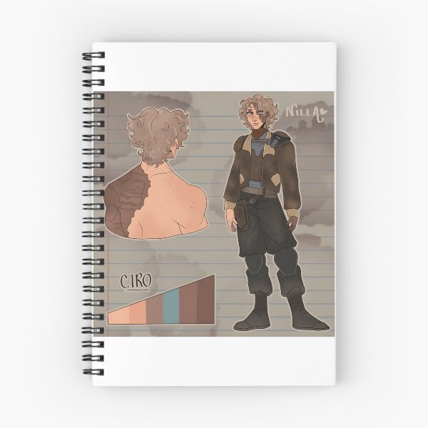 Item preview, Curly-Haired Character with Shoulder Armor and Scars designed and sold by J-Mindful.