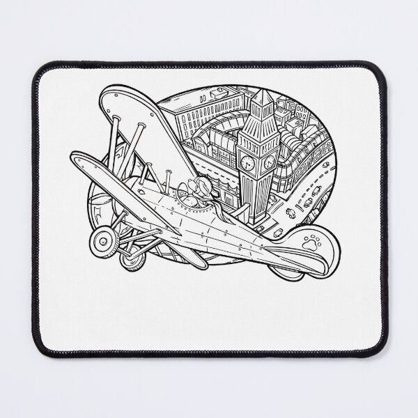 Item preview, Flying Dog  - Black on White  designed and sold by BentleysGreat.