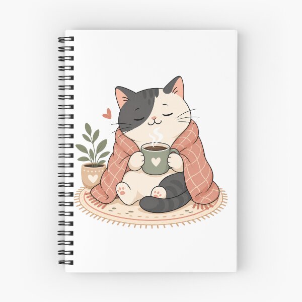 Item preview, Sleepy Coffee Cat designed and sold by SMJFly Studio.