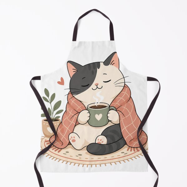 Item preview, Sleepy Coffee Cat designed and sold by SMJFly Studio.