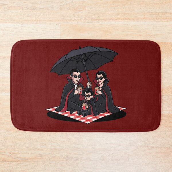 Item preview, Funny Vampire Family Summer Picnic Illustration designed and sold by Rare By Hero.