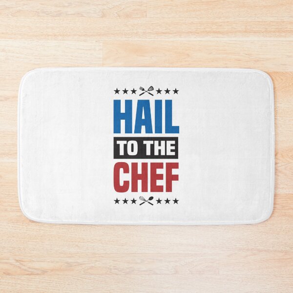 Item preview, HAIL TO THE CHEF - American Flag Motif 2.0  designed and sold by Vector-Artist.