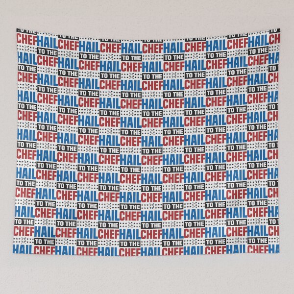 Item preview, HAIL TO THE CHEF - American Flag Motif 2.0  designed and sold by Vector-Artist.