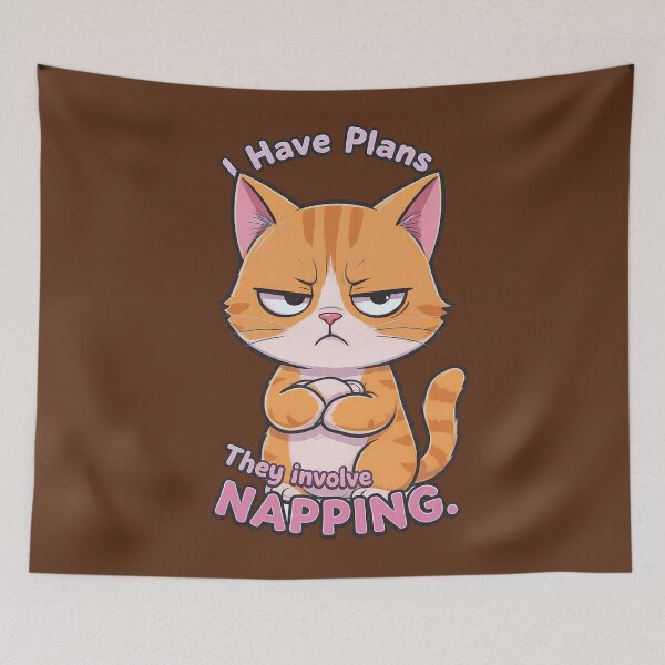 Item preview, I Have Plans They Involve Napping designed and sold by lakanarivas.