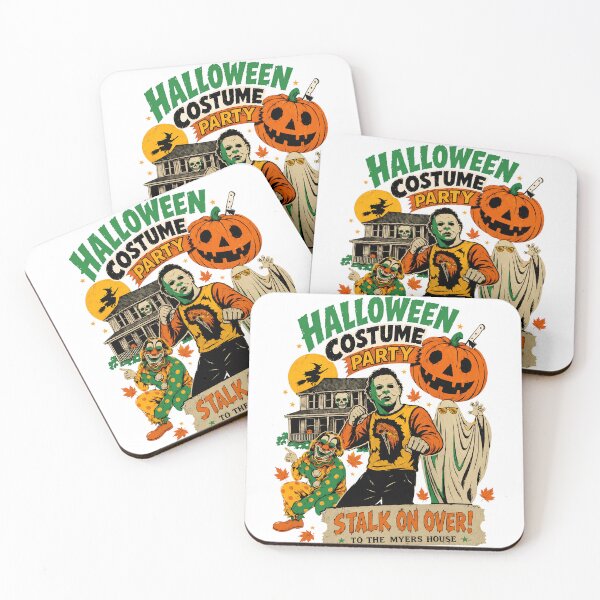 Item preview, Vintage Halloween Costume Party Horror Illustration designed and sold by TeresaRot16878.