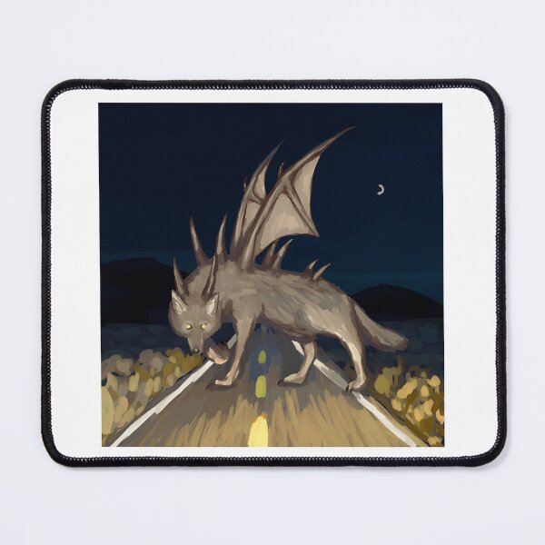 Item preview, Nighttime Winged Wolf with Spikes designed and sold by J-Mindful.