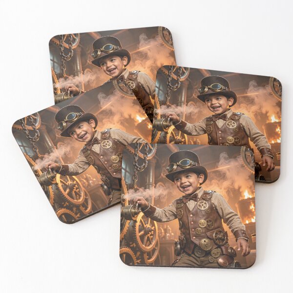 Item preview, The young steampunk inventor: The magic of gears and steam engines designed and sold by VoidVeilStudio.