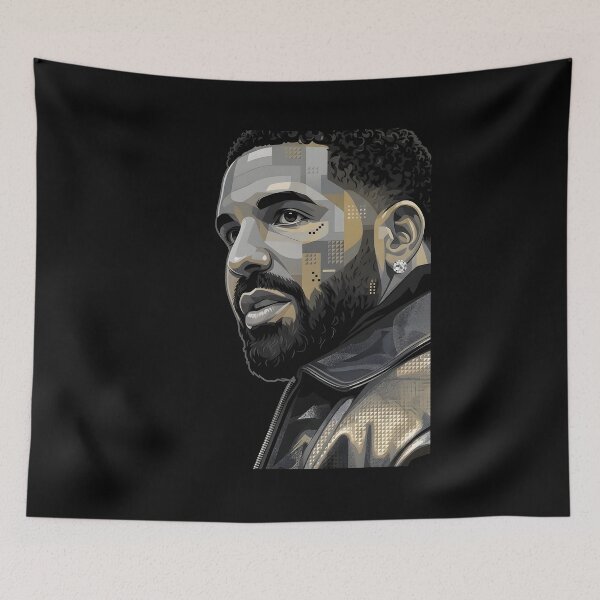 Item preview, Drake pop art designed and sold by Rusdiii.