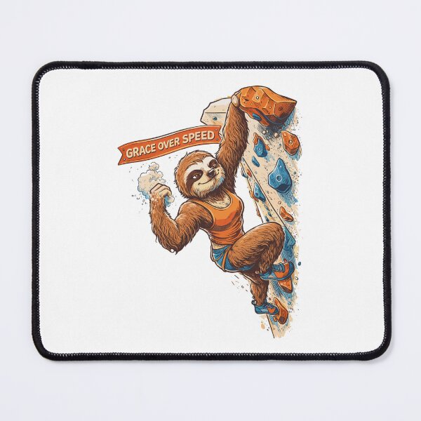 Item preview, Boulder Sloth: Grace Over Speed Climbing designed and sold by Pineapple-Tree.