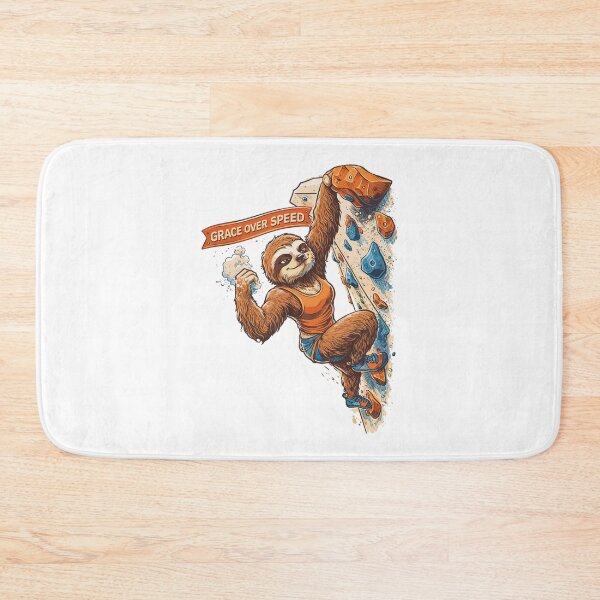 Item preview, Boulder Sloth: Grace Over Speed Climbing designed and sold by Pineapple-Tree.