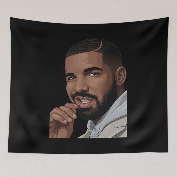 Item preview, Drake pop art designed and sold by Rusdiii.